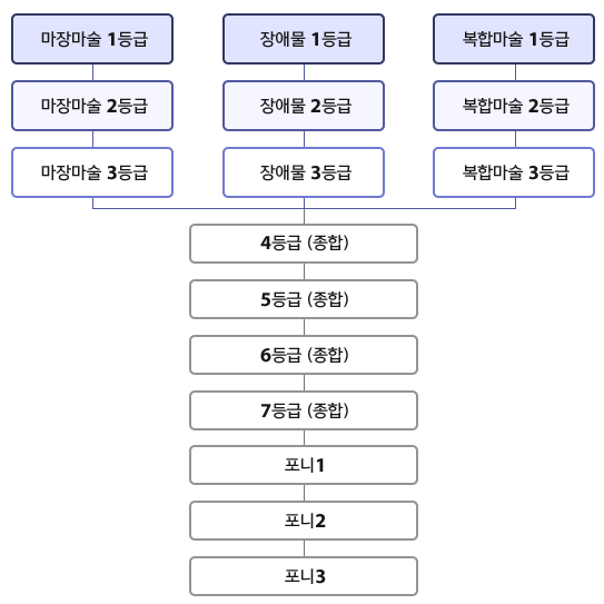 인증등급 체계도